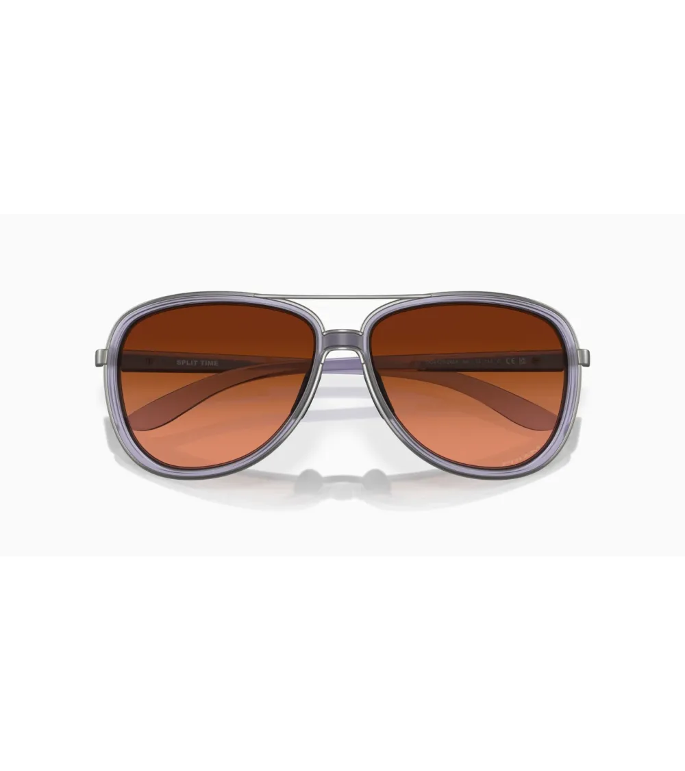 Oakley Split Time wraparound sports sunglasses