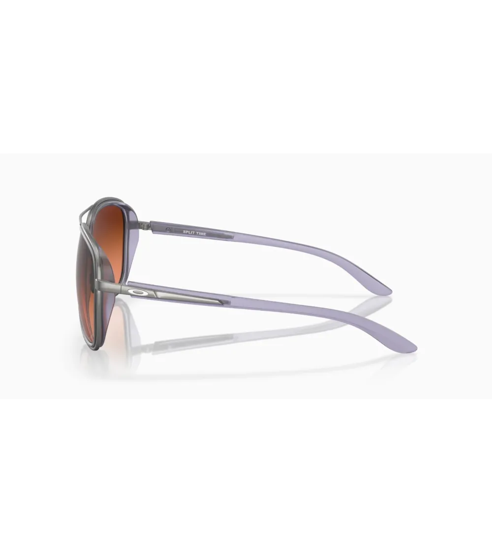 Oakley Split Time wraparound sports sunglasses