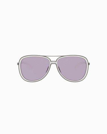 Oakley Split Time wraparound sports sunglasses