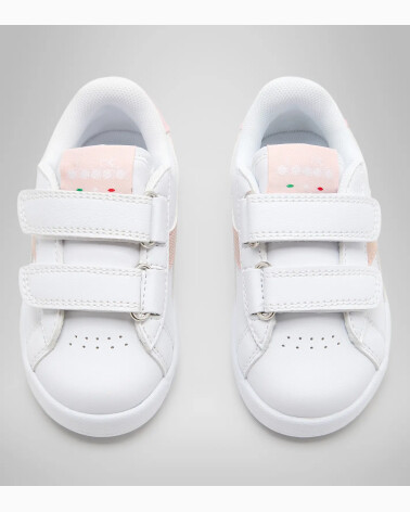 Diadora Game P TD Girl Sneakers mit Klettverschluss für Kinder