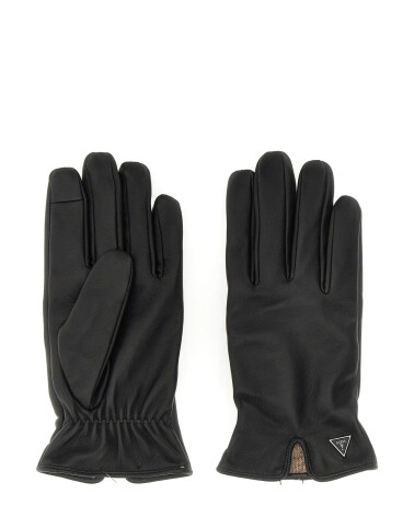 Guess gants élastiques avec poignet froncé