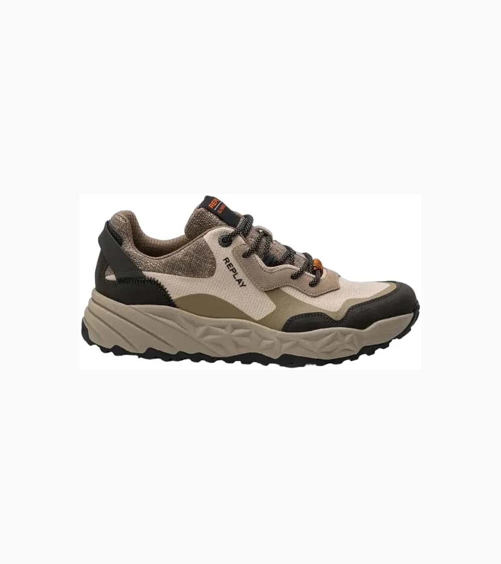 Replay Smash Denim 2 Sneakers hoch
