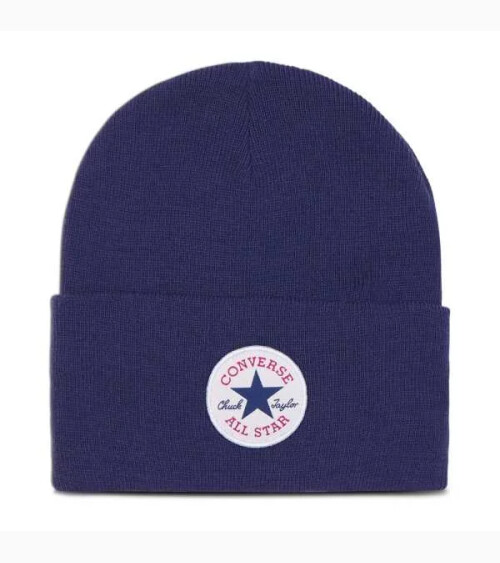 Converse gorro de punto con vuelta y logo