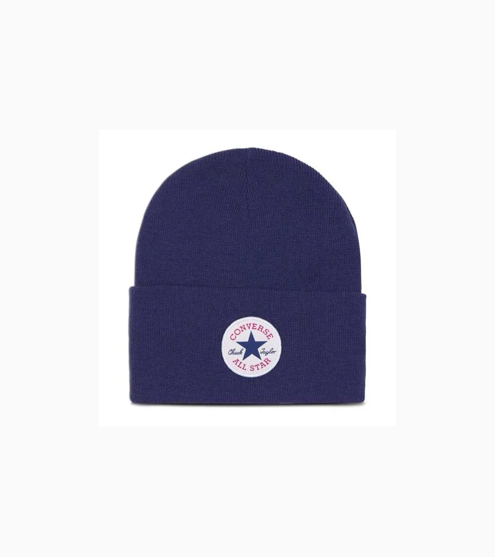 Converse Strickmütze mit Umschlag und Logo