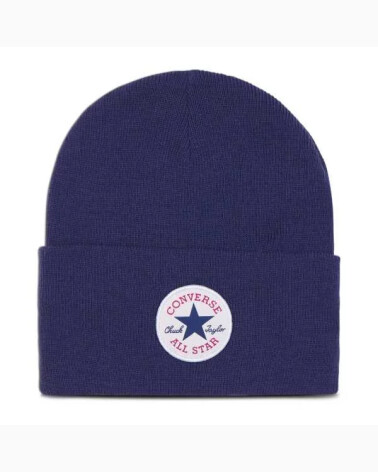 Converse Strickmütze mit Umschlag und Logo