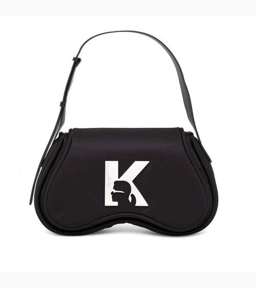 Karl Lagerfeld bolso de hombro con cremallera