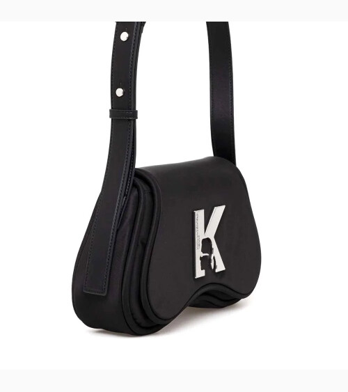 Karl Lagerfeld sac à épaule avec fermeture éclair