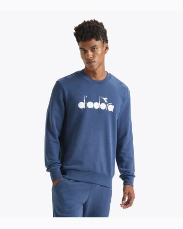 Diadora crew neck sweatshirt logo