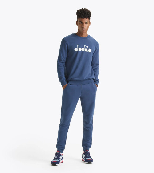 Diadora crew neck sweatshirt logo