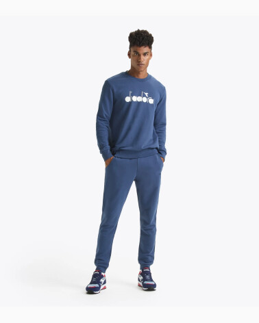 Sweat-shirt Diadora col rond logo