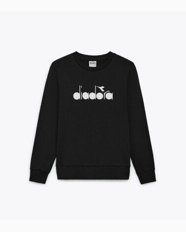 Diadora felpa girocollo logo