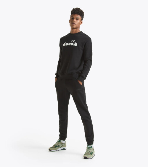 Sweat-shirt Diadora col rond logo