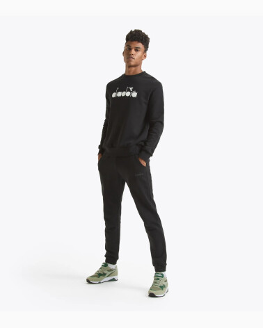 Sweat-shirt Diadora col rond logo