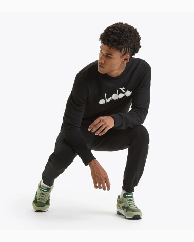 Sweat-shirt Diadora col rond logo