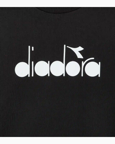 Diadora felpa girocollo logo