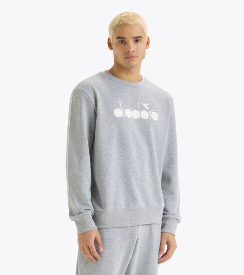 Diadora crew neck sweatshirt logo