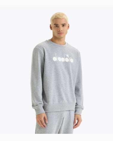 Sweat-shirt Diadora col rond logo