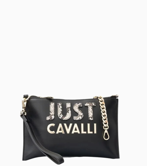 Pochette Just Cavalli avec zip et logo