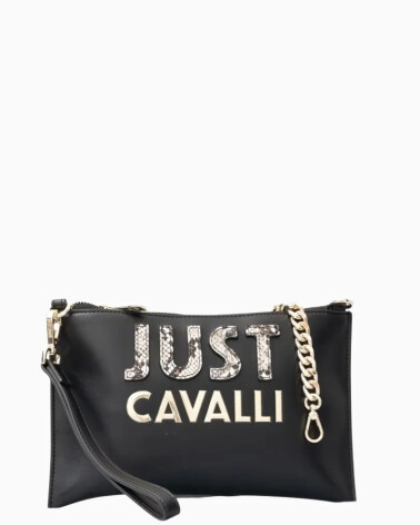 Bolso Just Cavalli con cremallera y logo