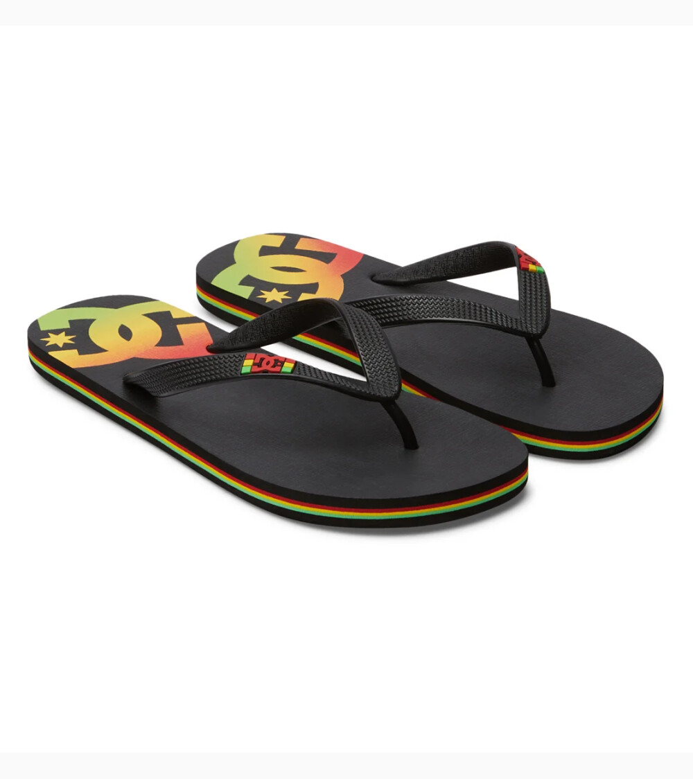 Dc Shoes Flip-Flops mit flacher Sohle