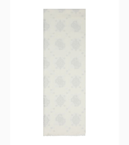 Guess Zalina scarf with pattern and fringes