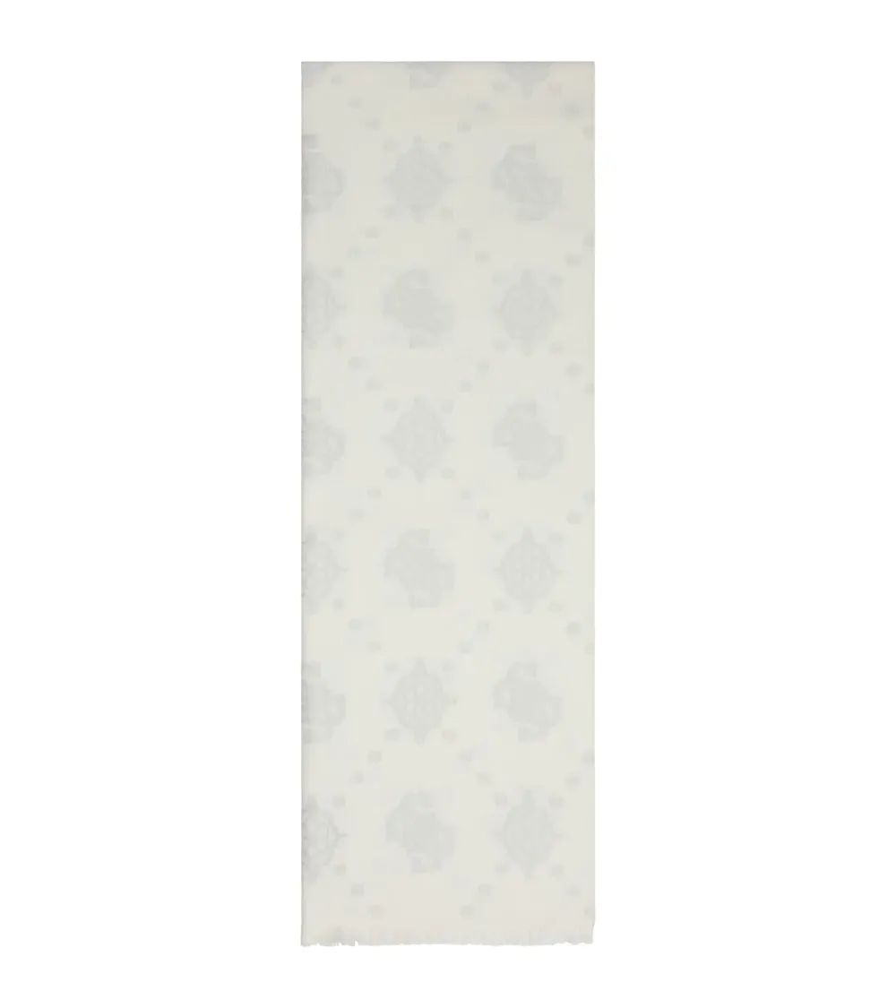 Guess écharpe Zalina avec motif et franges