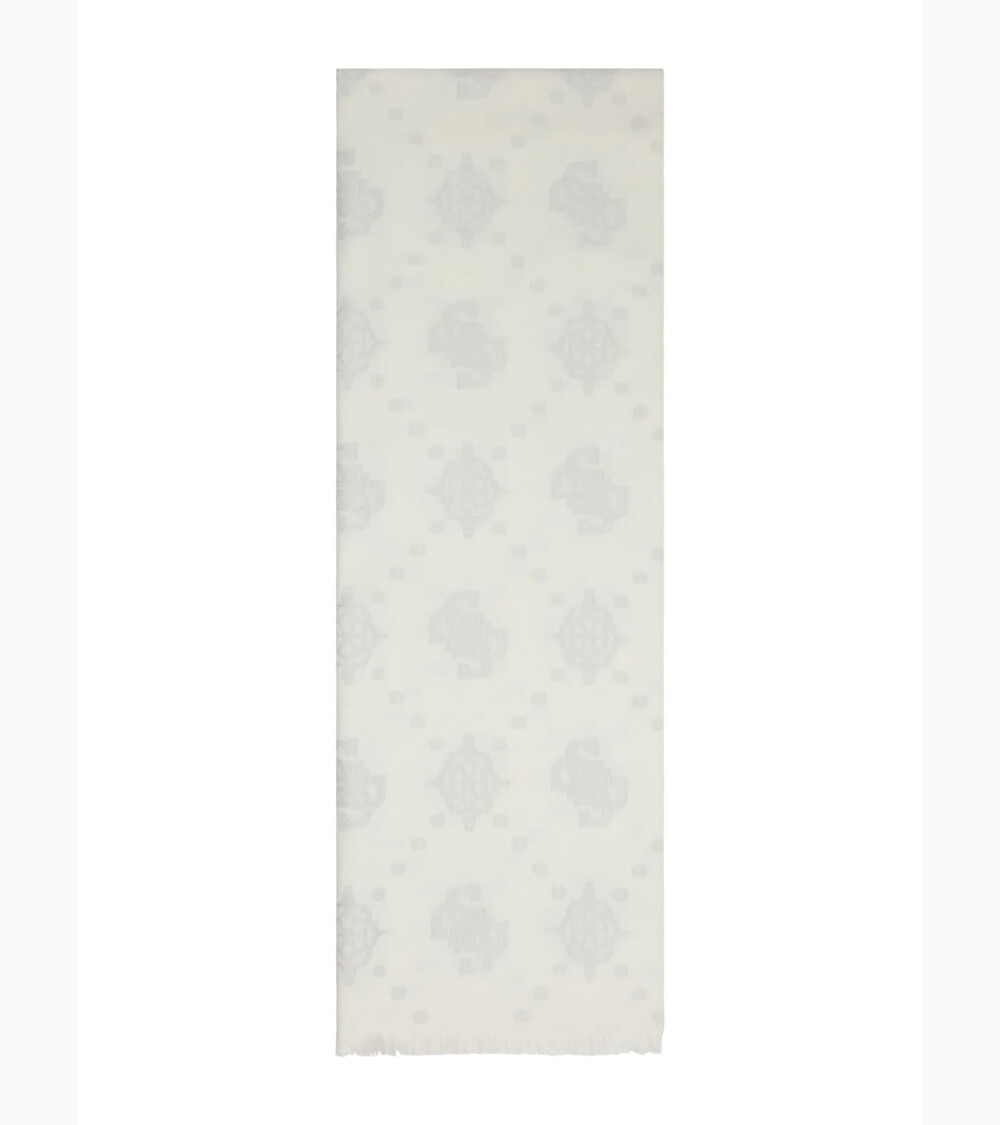 Guess Zalina scarf with pattern and fringes