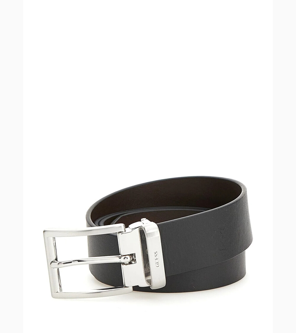 Guess belt with metal buckle