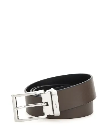 Guess belt with metal buckle