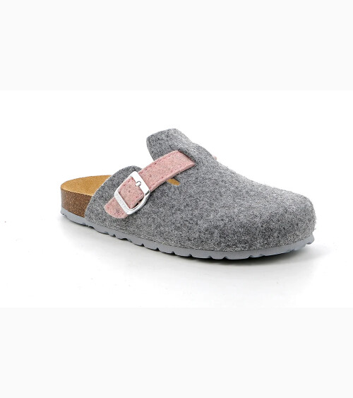 Grunland closed slippers buckle