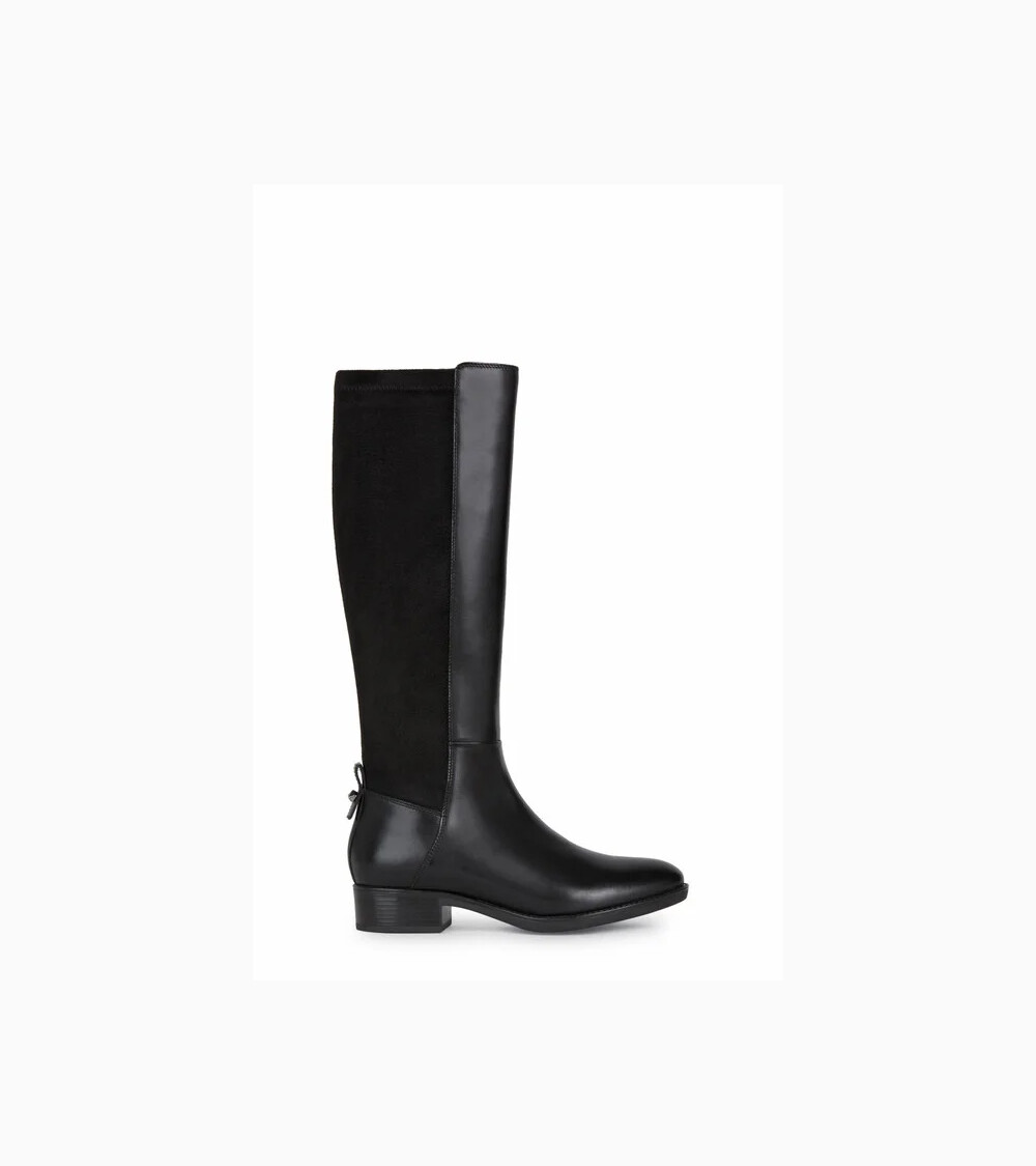 Geox hohe Stiefel D Felicity mit flachem Absatz