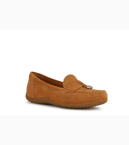 Geox mocasines D Vega Moc A de piel
