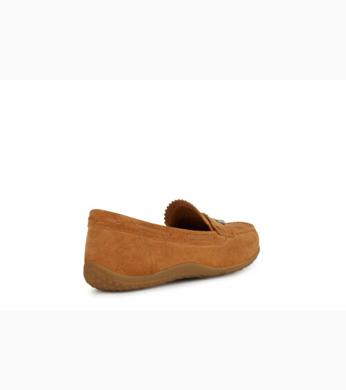 Geox mocasines D Vega Moc A de piel