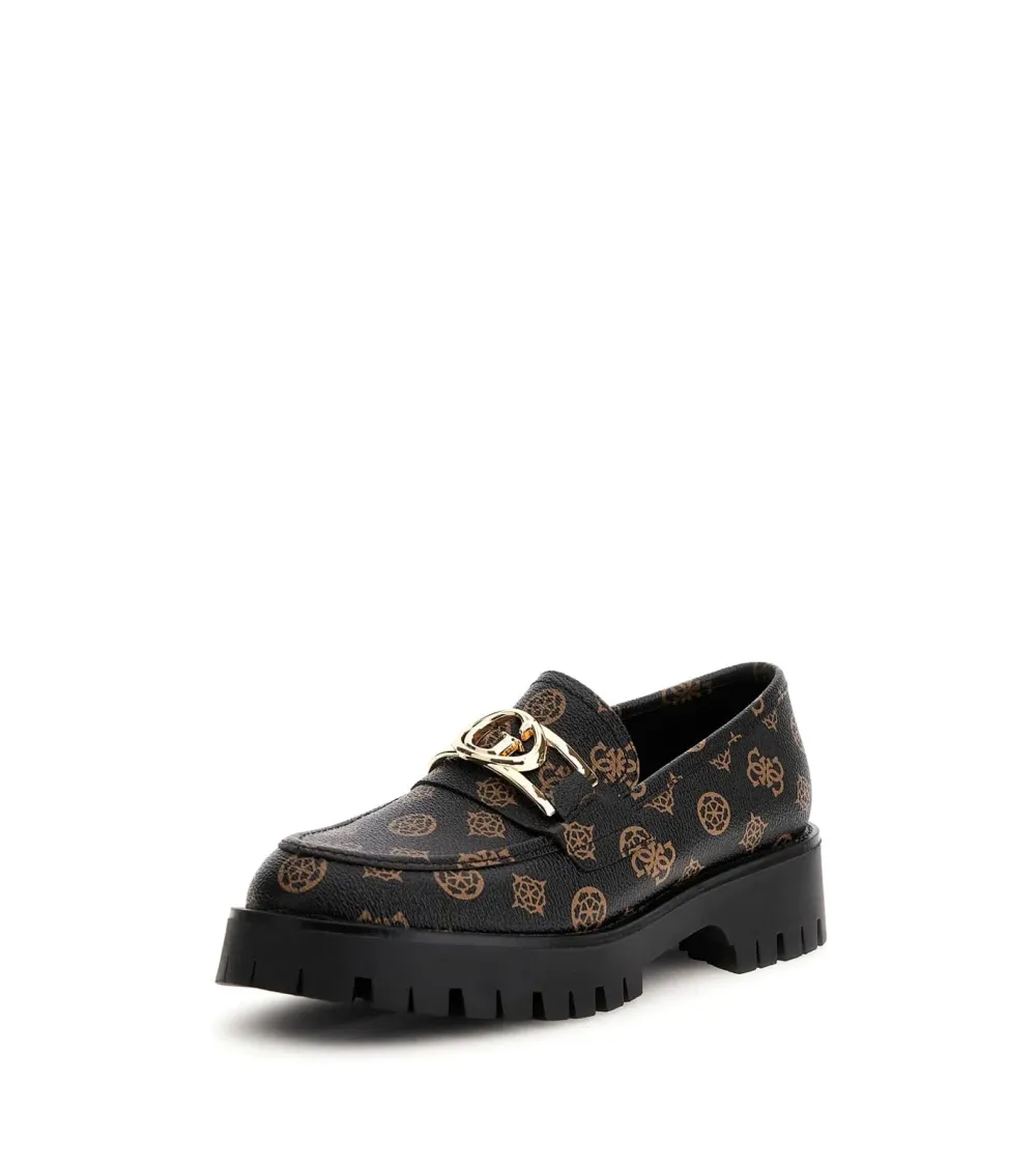 Guess mocassins Ilary en matière synthétique