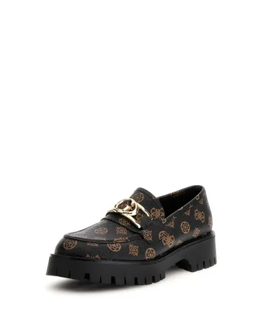 Guess mocassins Ilary en matière synthétique