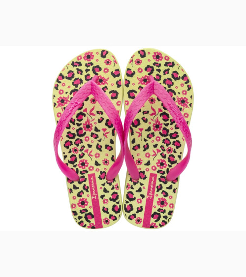 Ipanema floral flip flops with braided straps