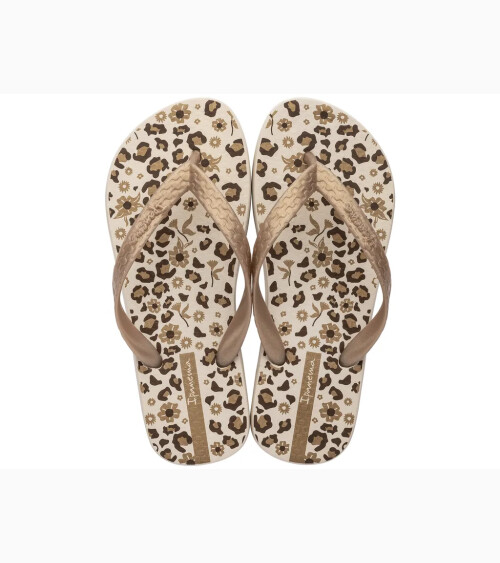 Ipanema florale Flip-Flops mit geflochtenen Riemen