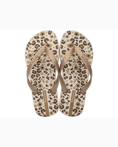 Ipanema florale Flip-Flops mit geflochtenen Riemen