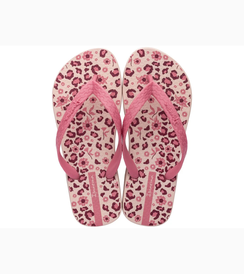 Ipanema florale Flip-Flops mit geflochtenen Riemen