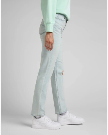 Jeans Lee rectos con desgaste