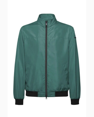 Geox coat zip and high collar