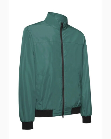 Geox coat zip and high collar