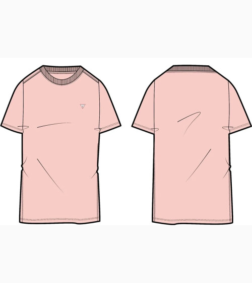 Camiseta Guess de mangas cortas con logo
