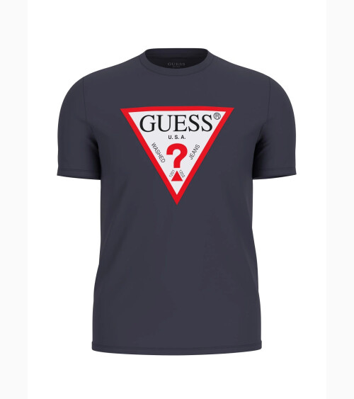Guess T-shirt con logo triangolare