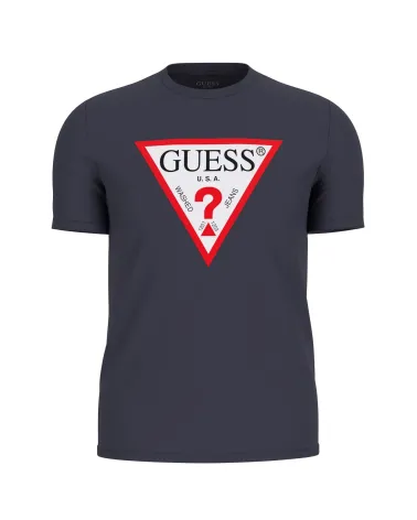 Guess T-shirt avec logo triangulaire