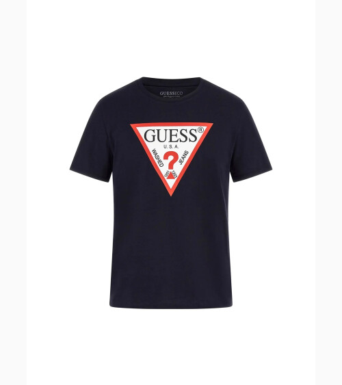 Guess T-Shirt mit Dreieckslogo