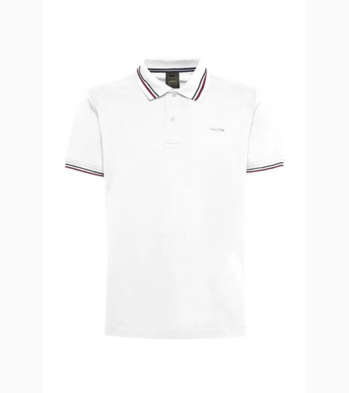 Geox polo con colletto e bordi a contrasto