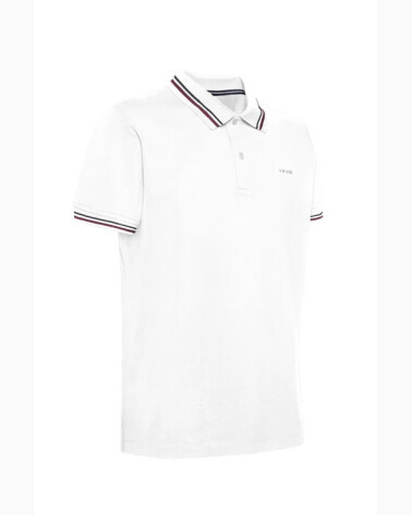 Geox polo con colletto e bordi a contrasto