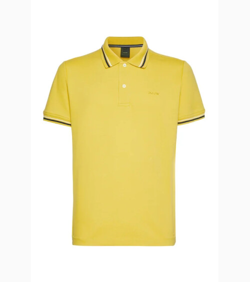 Geox polo con colletto e bordi a contrasto