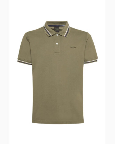 Geox polo con colletto e bordi a contrasto